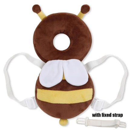 Cartoon Bee Baby Head Back Protector - Wnkrs