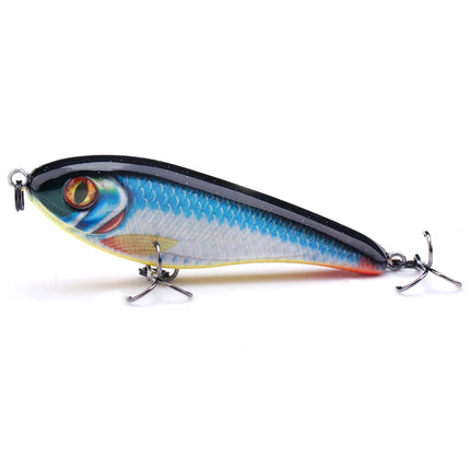 Leurre de pêche Jerkbait à immersion lente de 68 mm