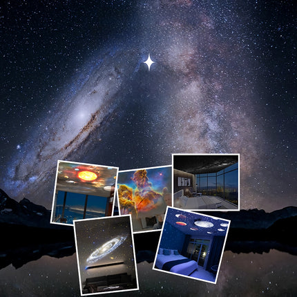 Projecteur LED Galaxy Ciel Étoilé Veilleuse 360°