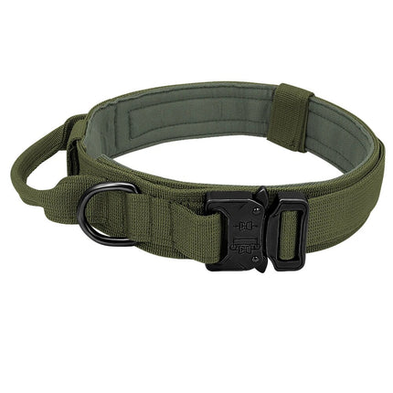Durable Tactical Dog Harness for Medium and Large Dogs - Waterproof Nylon, Molle-Ready, No-Pull Design