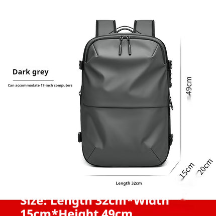 Mochila de viaje multifuncional minimalista de gran capacidad para hombre