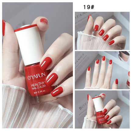 Vernis à ongles longue durée à séchage rapide 40 couleurs