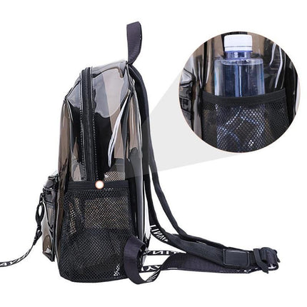 Chic Transparent Jelly Backpack - Waterproof, Fashion-Forward PVC Design for Women - Wnkrs