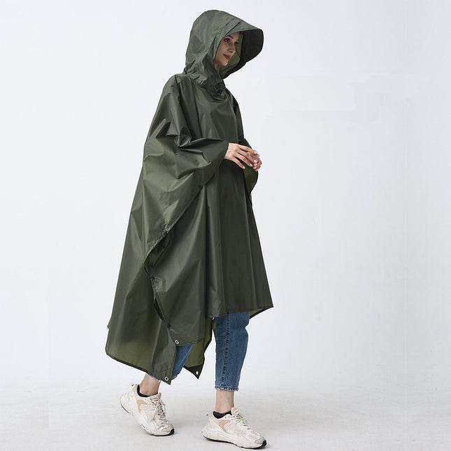Poncho de pluie polyvalent 3 en 1