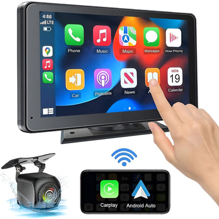 CarPlay sans fil portable 7"