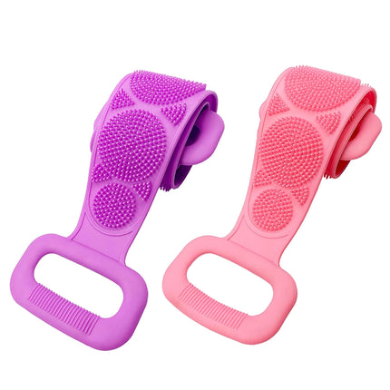 Brosse exfoliante pour le dos et le corps en silicone