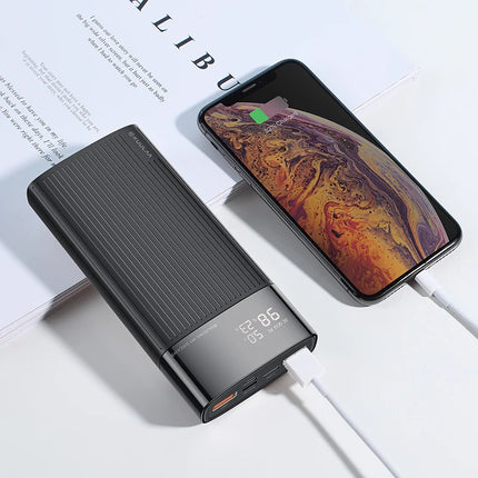 Batterie externe à charge rapide 20000 mAh avec technologie QC3.0 et PD