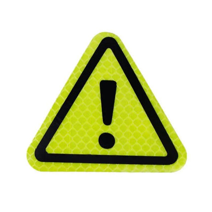 High-Visibility Reflective Safety Triangle Decal for Vehicles - Wnkrs