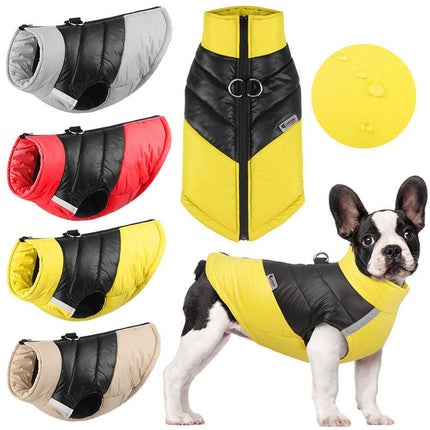 Veste réfléchissante imperméable pour chien