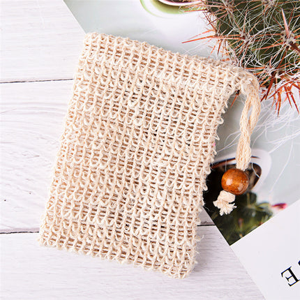 Pochette de rangement pour savon en sisal écologique