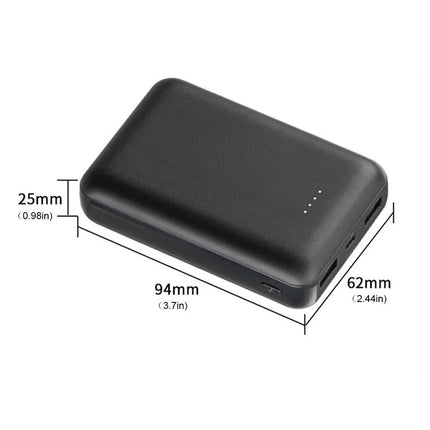 10,000mAh Portable Power Bank for Heated Clothing and Electric Heating Gear - Wnkrs