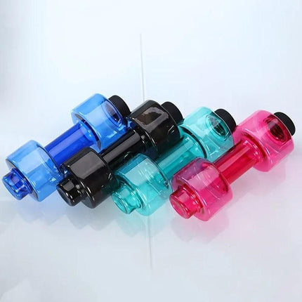 Multifunctional Dumbbell Shaped Water Bottle for Fitness Enthusiasts - Wnkrs