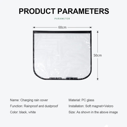 Universal Magnetic EV Charging Port Cover - Waterproof & Dustproof Protector - Wnkrs