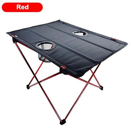 Ultra-Light Folding Outdoor Picnic Table Set with Aluminum Alloy Frame - Wnkrs