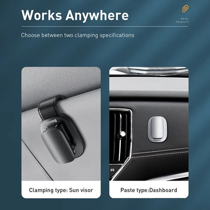 Universal Car Sun Visor Clip for Sunglasses and Cards - Wnkrs