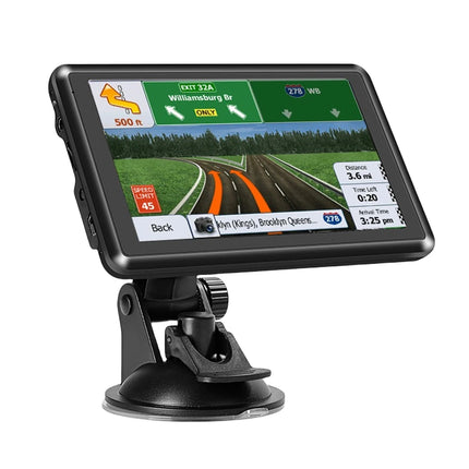 Système de navigation GPS 7 pouces avec écran tactile HD