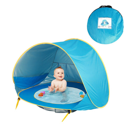 Portable Baby Beach Tent with UV Protection and Mini Pool