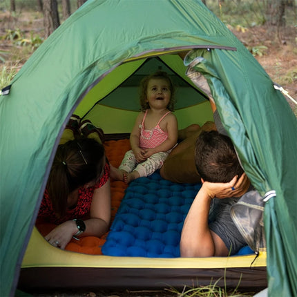 Colchón inflable ultraligero para acampar