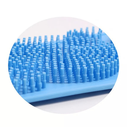 Brosse exfoliante pour le dos et le corps en silicone