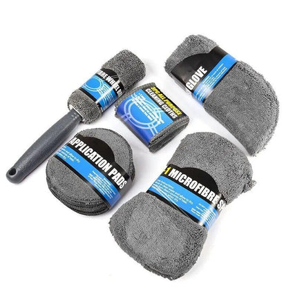 9-Piece Microfiber Car Cleaning and Detailing Kit - Wnkrs