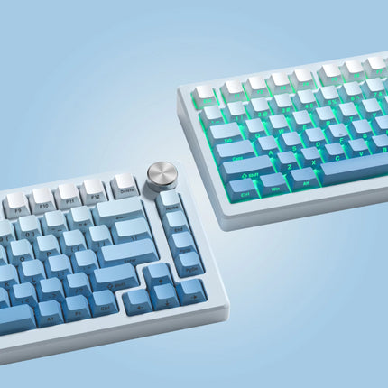 Gradient Blue PBT Keycap Set