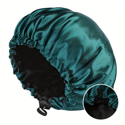 Bonnet en soie ajustable pour femme