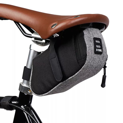 Compact High-Visibility Cycling Saddle Bag: Durable, Reflective, & Spacious - Wnkrs