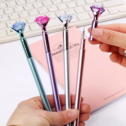 25 Pcs Creative Diamond Stone Gel Pens Gift Set - Wnkrs