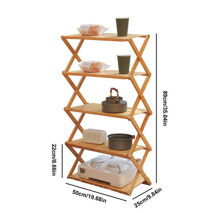 Étagère de rangement pour camping en plein air