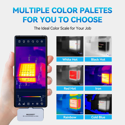 High-Resolution Thermal Imager for Android