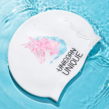 Bonnet de bain unisexe en silicone avec protection auditive : coloré et étanche