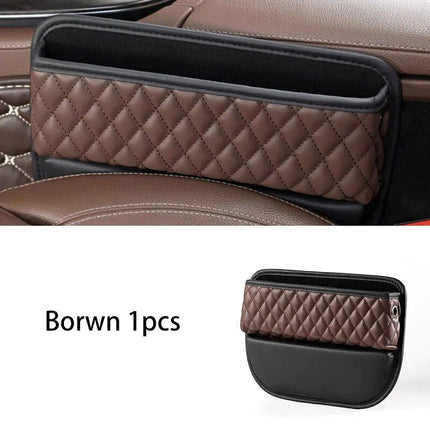 Universal Car Seat Gap Organizer – Storage Pocket Box for Vehicle Side Seats - Wnkrs