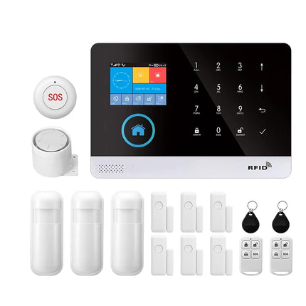 Wireless Home Security GSM Alarm System with Motion Sensor