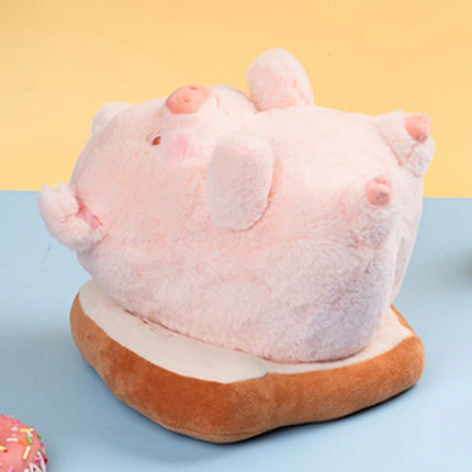 Kawaii Lulu Pig Bread Plush Toy - Adorable Stuffed Animals for Kids - Wnkrs