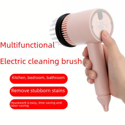 Brosse de nettoyage multifonctionnelle électrique 4 en 1