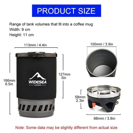 Compact Outdoor Camping Cooking Set - Wnkrs