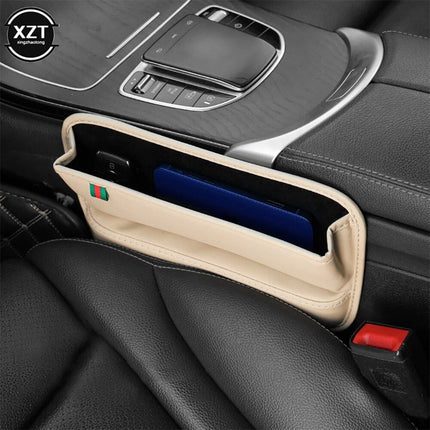 Luxury PU Leather Car Seat Gap Filler & Organizer - Wnkrs