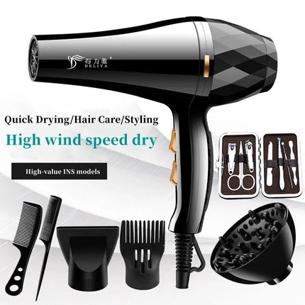 Professional 6-Piece Hair Dryer Set - High Power, Constant Temperature, Dual Wind Modes - Wnkrs