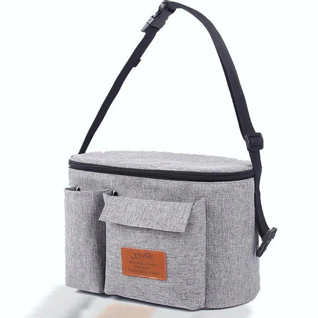 Large Capacity Stroller Diaper Bag; Waterproof Travel Organizer for Moms - Wnkrs