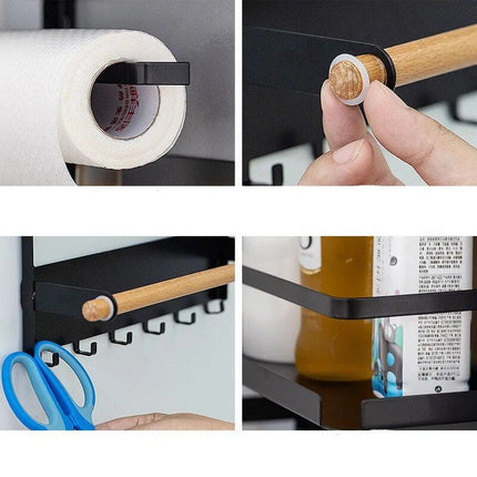 Magnet Fridge Shelf Magnetic Paper Towel Holder - Wnkrs