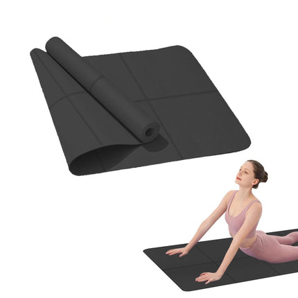 Tapis de yoga antidérapant en EVA de 4 mm d'épaisseur pour le yoga