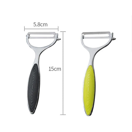 Stylish Multi-function Stainless Steel Kitchen Peeler & Cutter