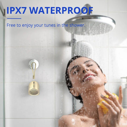 Compact Waterproof Mini Portable Speaker with Stereo Pairing & Hands-Free Calling - Wnkrs