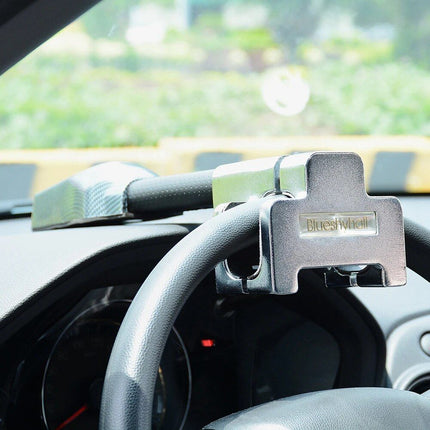 Universal Car Steering Wheel T-Lock with Alarm System - Wnkrs