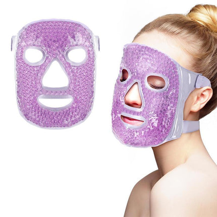 Masque de beauté avec compresses chaudes et froides