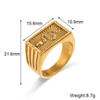 Circumference: 52 Diameter: 6.50 / Snake Ring