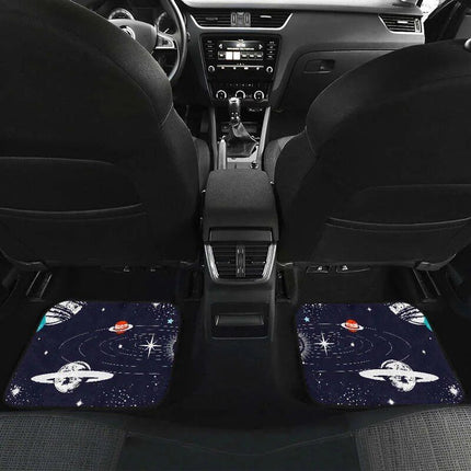 Galactic Outer Space Car Floor Mats - Wnkrs