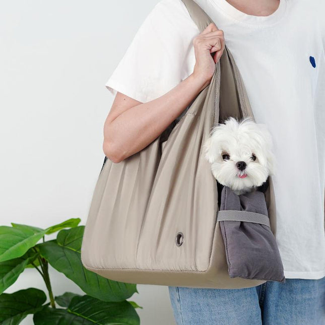 Bolso bandolera versátil para mascotas