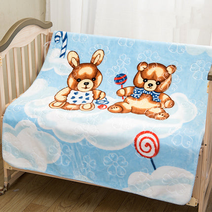 Double-sided Printing Cloud Blanket Cartoon Super Soft And Comfortable - Wnkrs