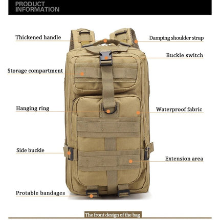 30L Waterproof Tactical Backpack - Wnkrs